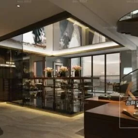 Wedding Studio Interior Scene 3d model