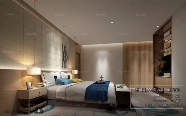 Japanese Style Modern Bedroom Interior Scene 3d model Japanese Style Modern Bedroom Interior Scene 3d model