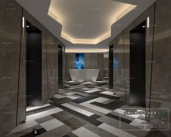Star Trek Corridor Interior 3d model