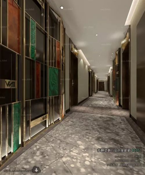 Star Trek Corridor Interior 3d model