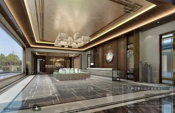 Showroom . 3d model