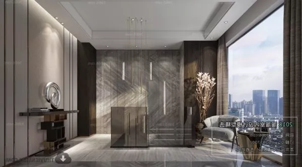 Office Salon Room Interior Scene 3d model Office Salon Room Interior Scene 3d model