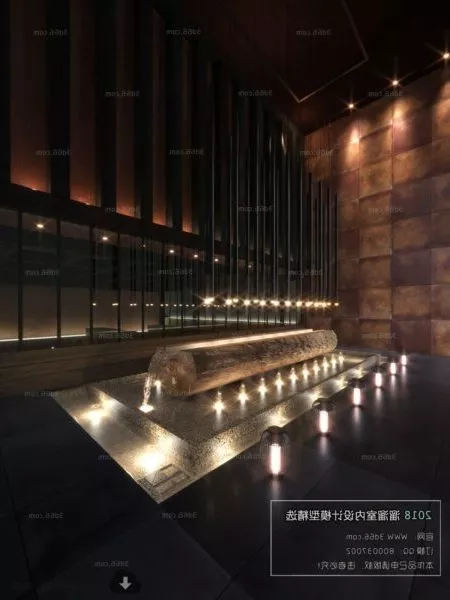 Chinese Style Indoor Showcase Decorative Landscape Interior Scene 3d model Chinese Style Indoor Showcase Decorative Landscape Interior Scene 3d model