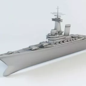 Battleship 3d model
