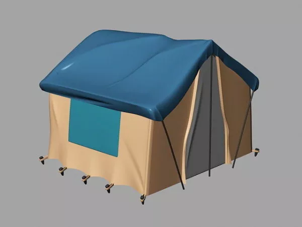 Ancient Command Tent 3d model