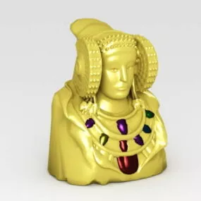 Ancient Egyptian Sculpture 3d model