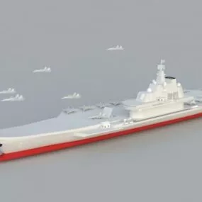 Aircraft Carrier 3d model