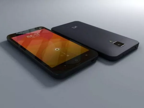 Xiaomi Mi 4 Smartphone 3d model Xiaomi Mi 4 Smartphone 3d model