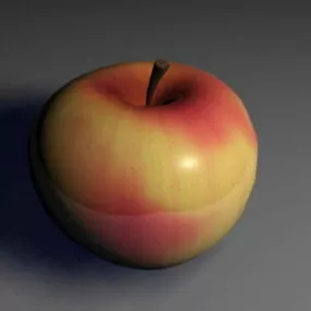 Red Apple 3d model