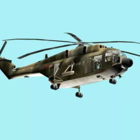 Attack Helicopter 3d model