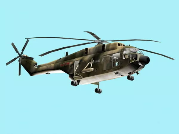 Attack Helicopter 3d model Attack Helicopter 3d model
