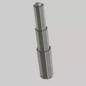 Skyscraper Tower 3d model