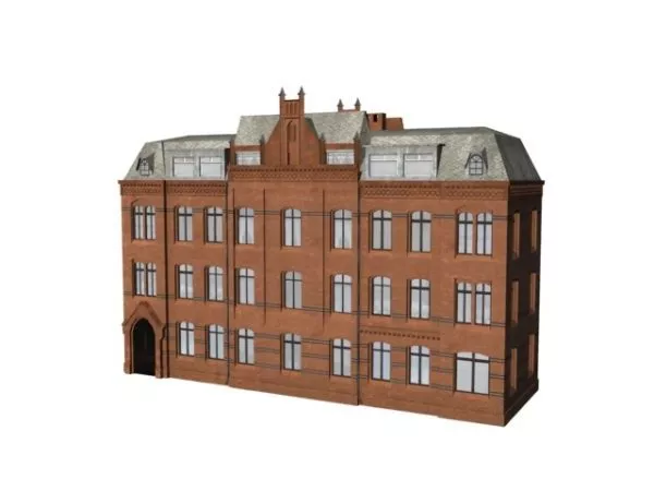 Apartment Block 3d model Apartment Block 3d model