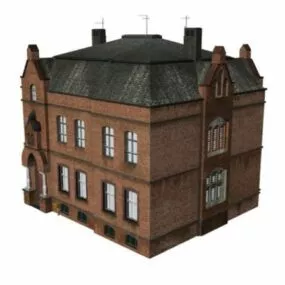 Block Of Flats 3d model