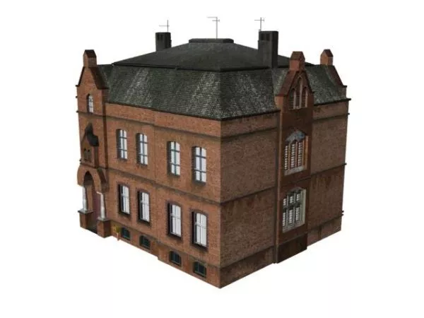Block Of Flats 3d model Block Of Flats 3d model