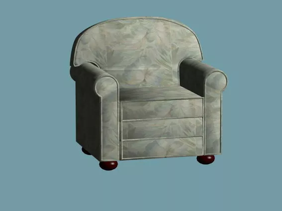 Single Sofa Chair 3d model Single Sofa Chair 3d model