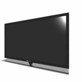 Flat Screen Television 3d model