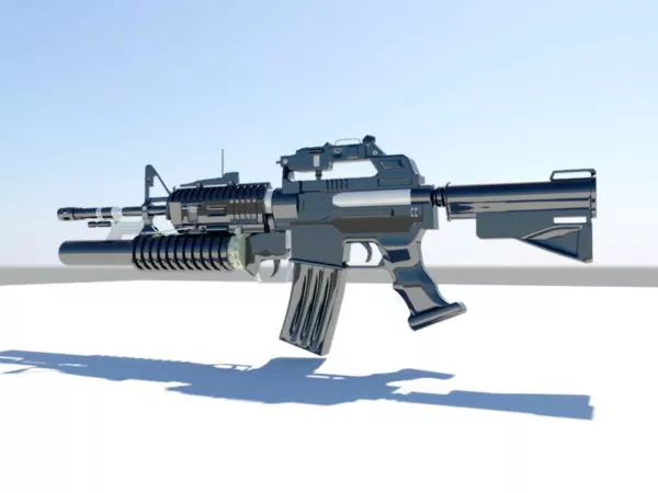 M4 Carbine 3d model M4 Carbine 3d model
