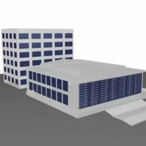 Commercial Office Building 3d model