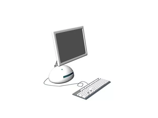 Apple Imac G4 3d model Apple Imac G4 3d model