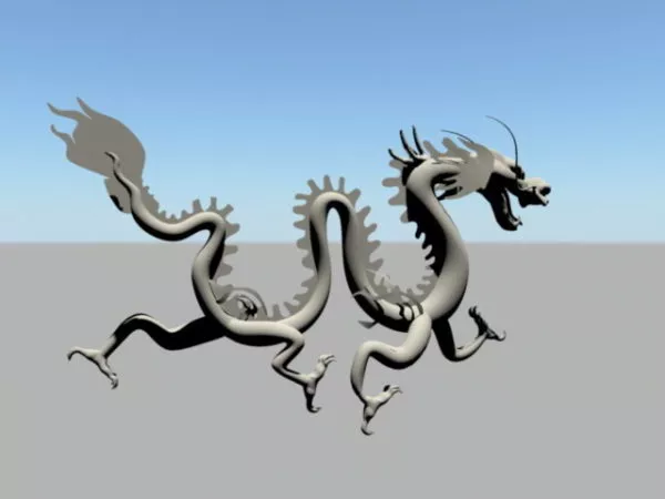 Chinese Dragon 3d model Chinese Dragon 3d model
