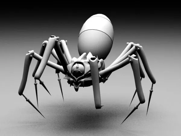 Wild Desert Spider 3d model
