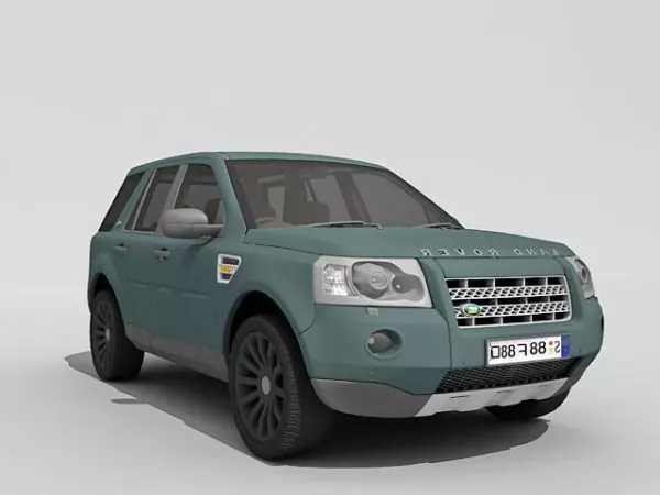 Coupe Suv Car 3d model
