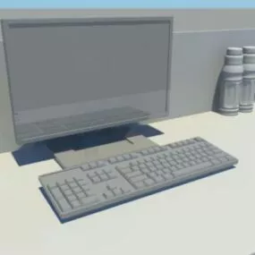 Desktop Computer 3d model