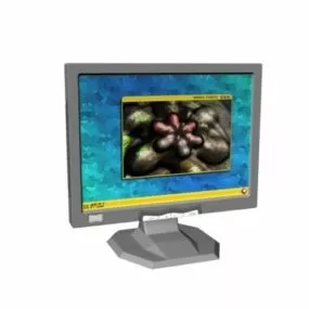 Lcd Monitor 3d model