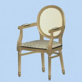Victorian Accent Chair 3d model