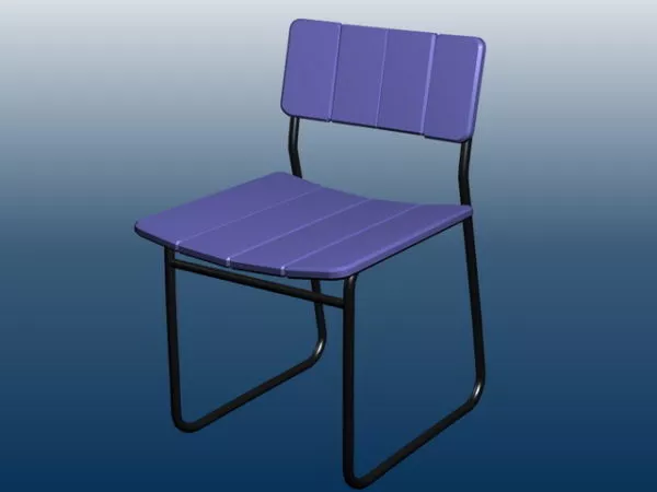 Outdoor Bar Chair 3d model Outdoor Bar Chair 3d model