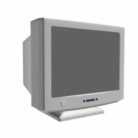 Crt Monitor 3d model
