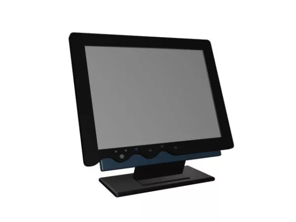 Office Lcd With Stand 3d model