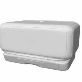 Canon Laser Printer 3d model