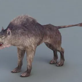 Red Wolf 3d model