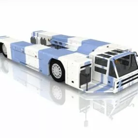 Aircraft Pushback Tractor 3d model