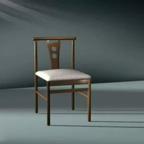 Upholstered Dining Chair 3d model