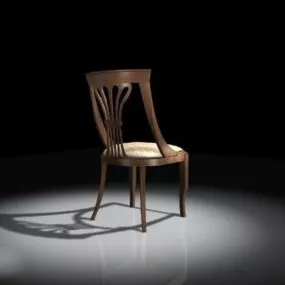 Vintage Dining Chair 3d model