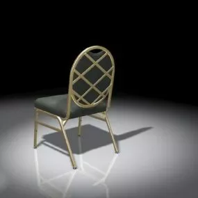 Elegant Dining Chair 3d model