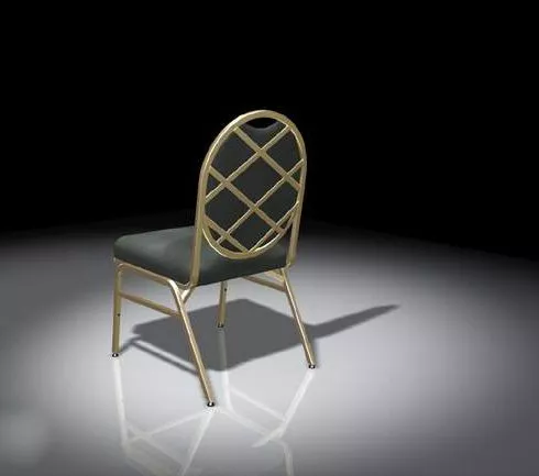 Elegant Dining Chair 3d model Elegant Dining Chair 3d model