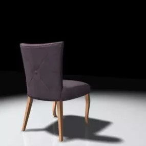 Upholstered Dining Chair 3d model