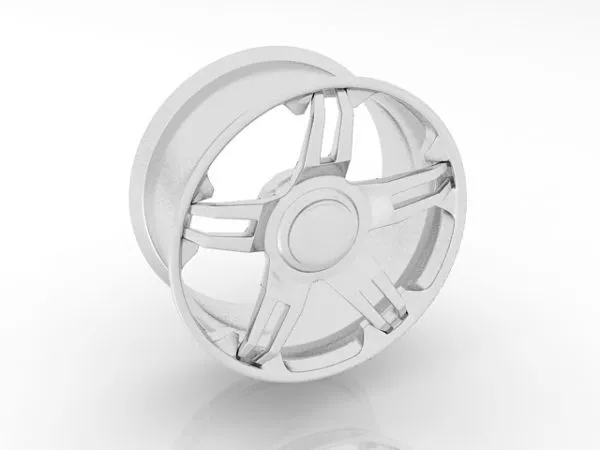 Collection Of Car Wheels 3d model