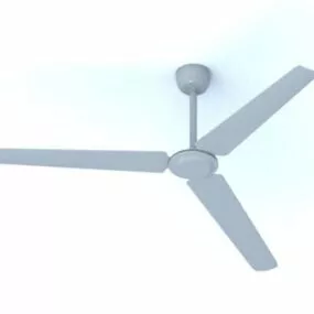 Industrial Ceiling Fan 3d model
