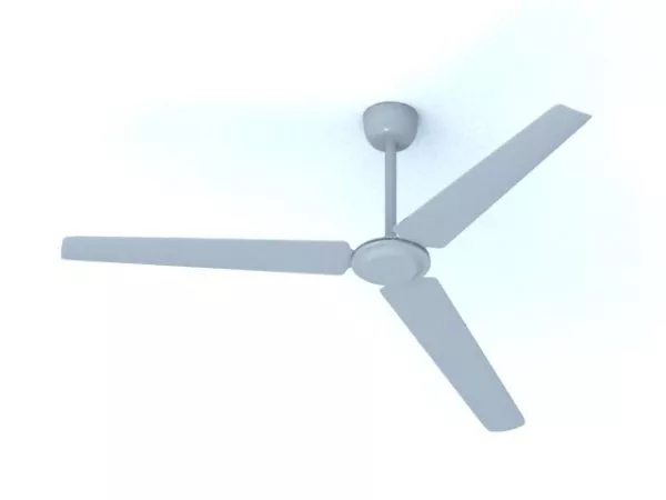 Thin Cpu Cooler Fan 3d model