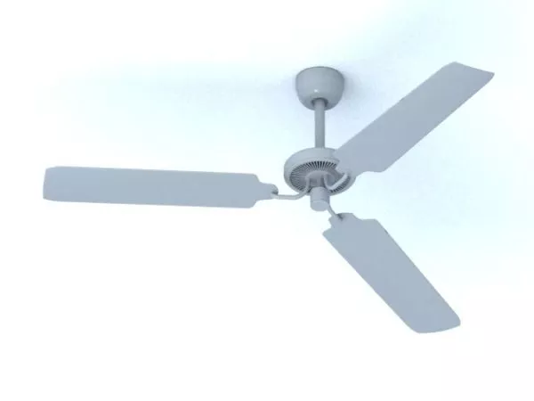Thin Cpu Cooler Fan 3d model