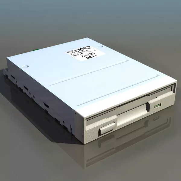 Floppy Disk Drive 3d model Floppy Disk Drive 3d model