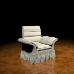 Fabric Sofa Chair 3d model