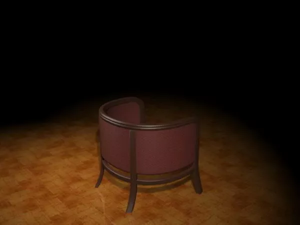 Modern Tub Chair 3d model Modern Tub Chair 3d model
