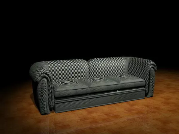 Fabric Sofa Couch 3d model Fabric Sofa Couch 3d model