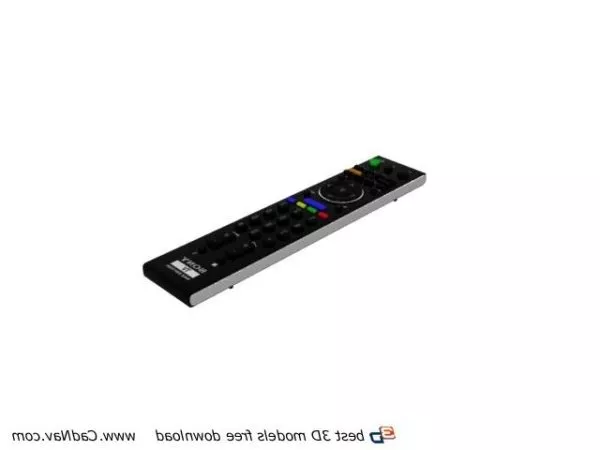 Tv Remote Control 3d model Tv Remote Control 3d model